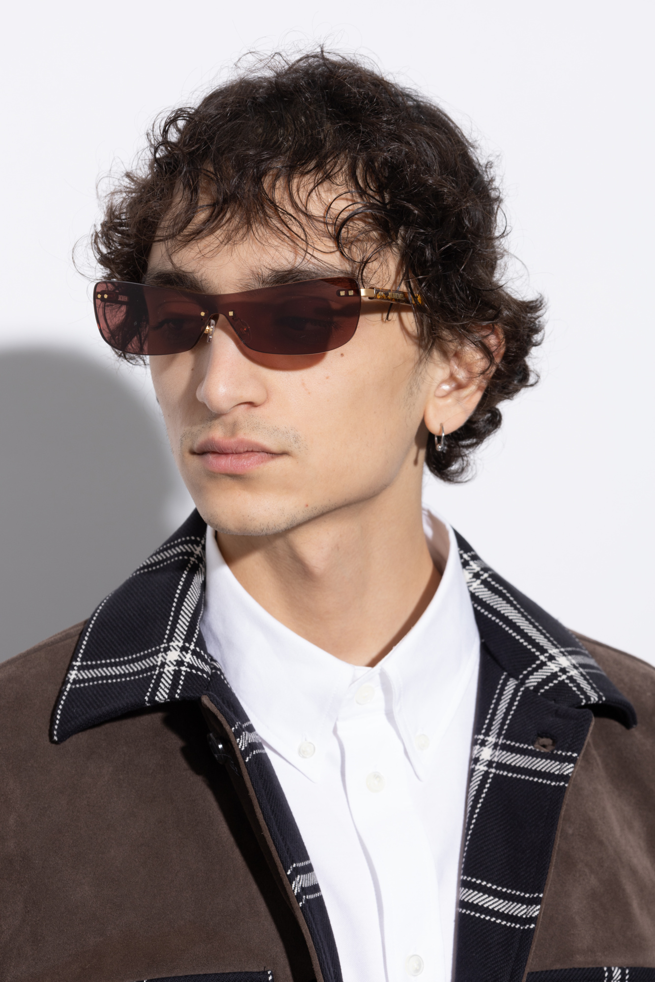 サングラス+メガネ Jacquemus sunglasses La Croisière Jacquemus Sunglasses Matte Black - eye-oo.com